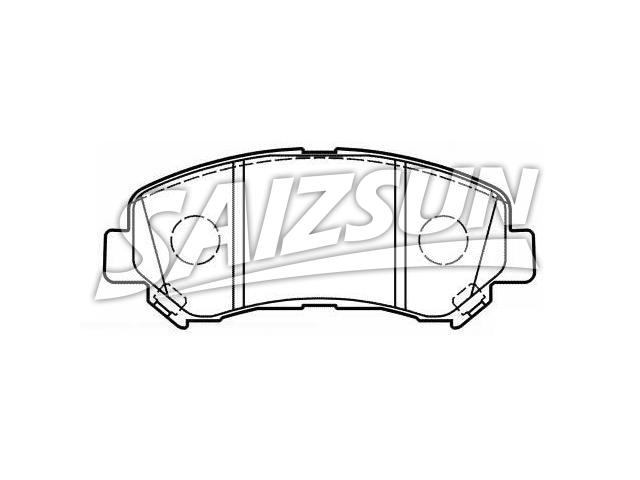 Brake Pad Set:D1060-9N00A