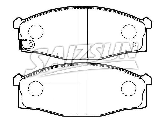 Brake Pad Set:41060-6T390