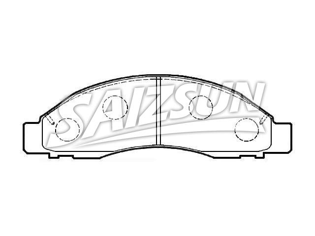 Brake Pad Set:W2Y5-33-23Z