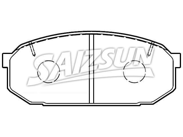 Brake Pad Set:J0Y1-33-23Z