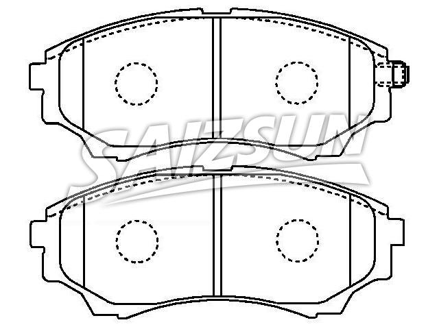 Brake Pad Set:UMY4-33-28Z