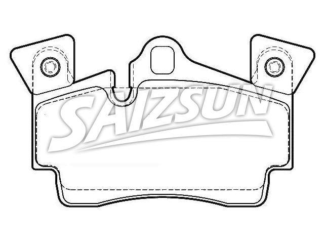 Brake Pad Set:7L5 698 451
