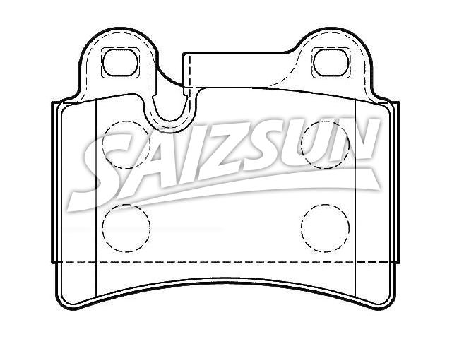 Brake Pad Set:7L6 698 451 B