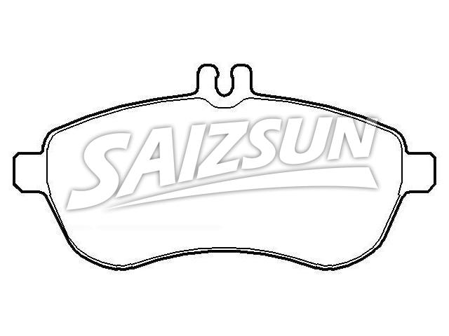 Brake Pad Set:007 420 55 20
