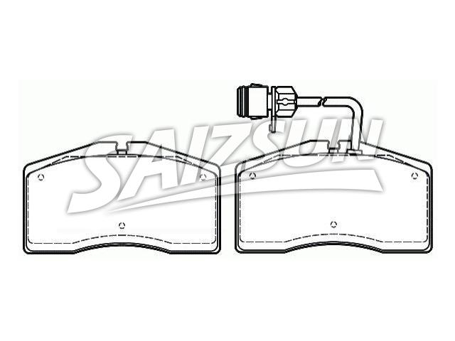 Brake Pad Set:4D0 698 151 L