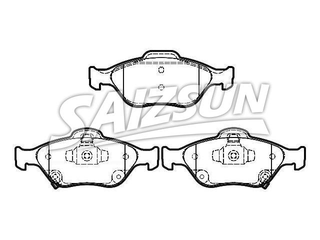Brake Pad Set:04465-0D050