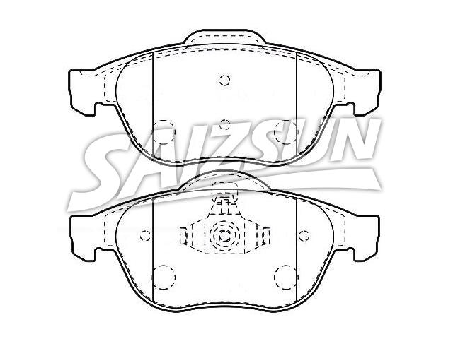 Brake Pad Set:77 01 209 101