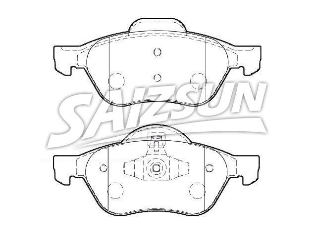 Brake Pad Set:77 01 209 100