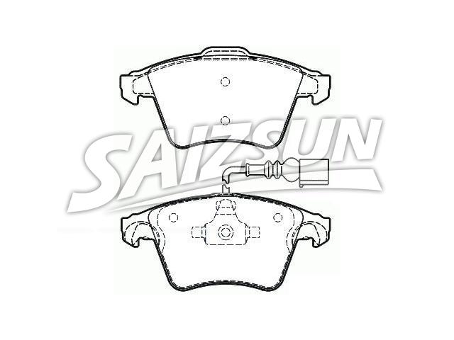 Brake Pad Set:7L6 698 151 B