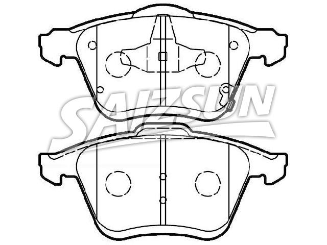 Brake Pad Set:GPYA-33-23ZG