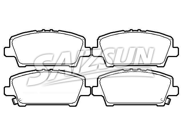 Brake Pad Set:45022-SMG-E00