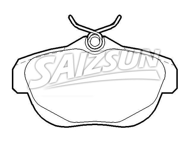 Brake Pad Set:4253.29