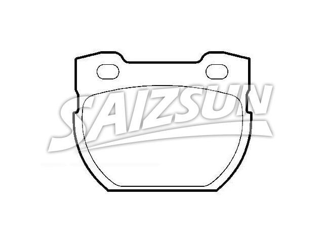 Brake Pad Set:SFP000250