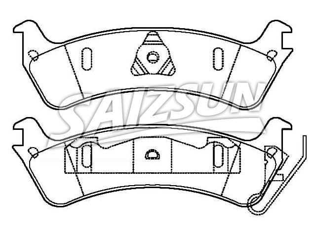 Brake Pad Set:F58Z-2200-F