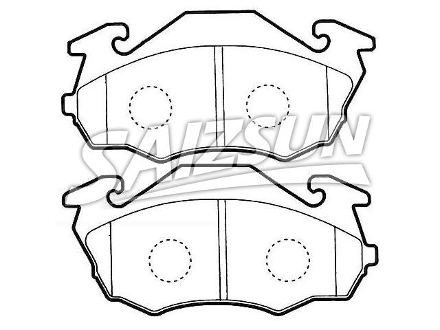 Brake Pad Set:26290-TA070