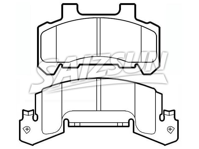 Brake Pad Set:12321421