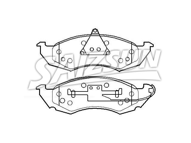 Brake Pad Set:E9SZ2201A