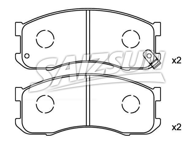 Brake Pad Set:MC112105