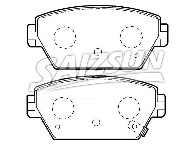 Brake Pad Set:MR389568