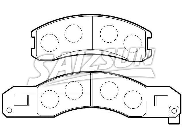 Brake Pad Set:8-94128-528-0