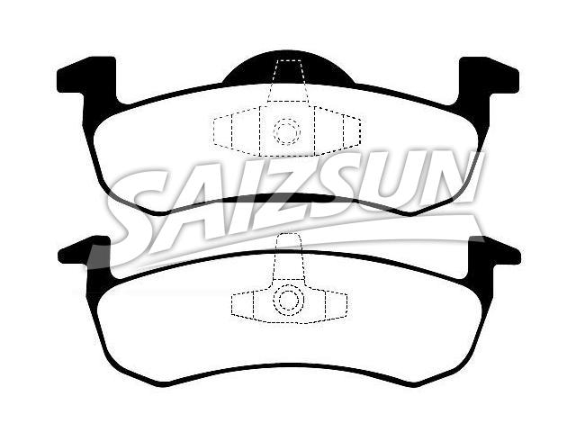 Brake Pad Set:7L1Z-2200-A