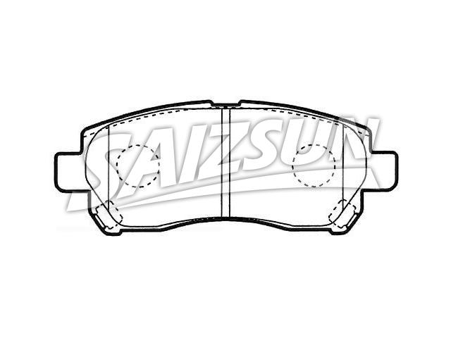 Brake Pad Set:04465-BZ010