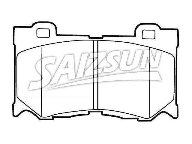 Brake Pad Set:D1060-JL00A