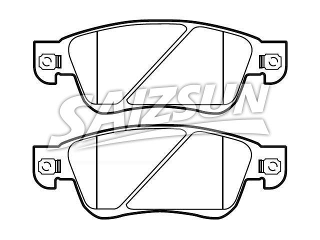 Brake Pad Set:D1060-JK000