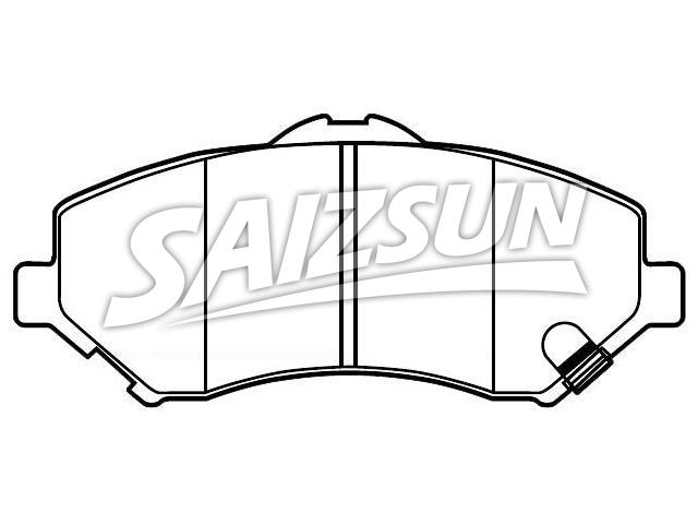 Brake Pad Set:68003701AA