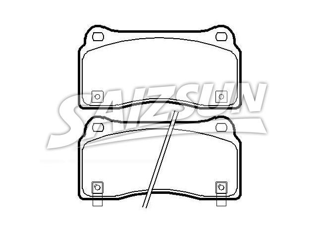 Brake Pad Set:5094291AA