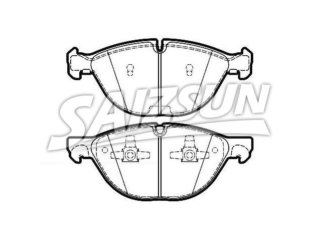 Brake Pad Set:34 11 6 778 048