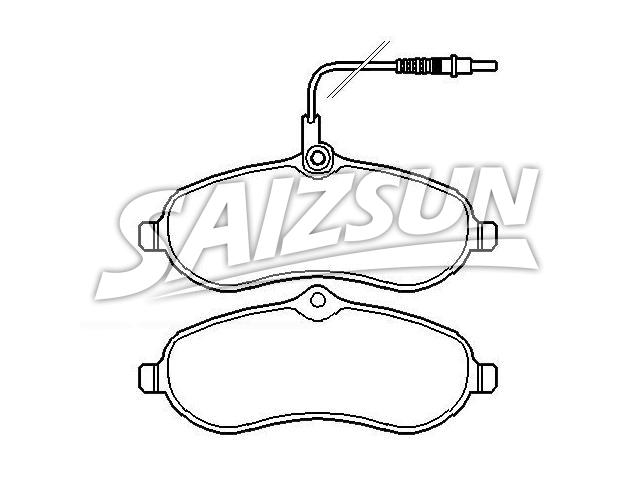 Brake Pad Set:4253.63
