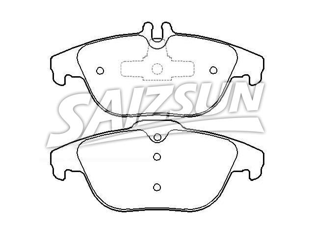 Brake Pad Set:006 420 61 20