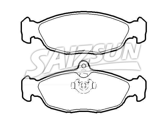 Brake Pad Set:JLM21220