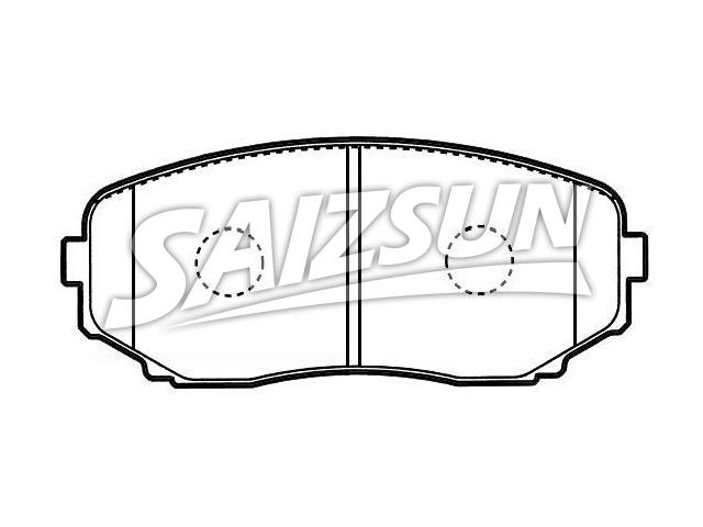 Brake Pad Set:L2Y6-33-23Z