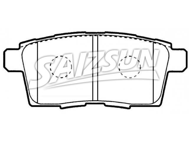 Brake Pad Set:L2Y7-26-43Z