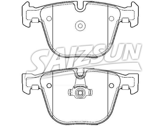 Brake Pad Set:34 21 6 783 555