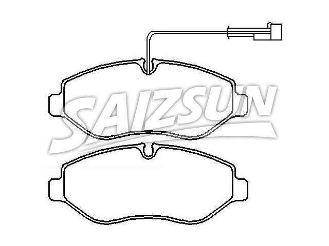 Brake Pad Set:D1060-BM600