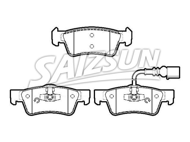 Brake Pad Set:7H8 698 451