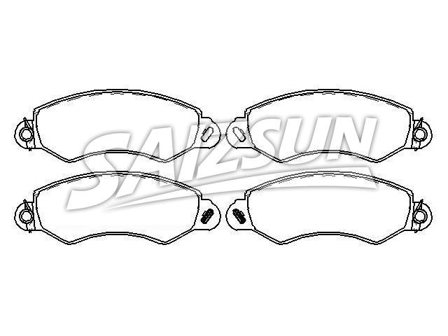 Brake Pad Set:545990001