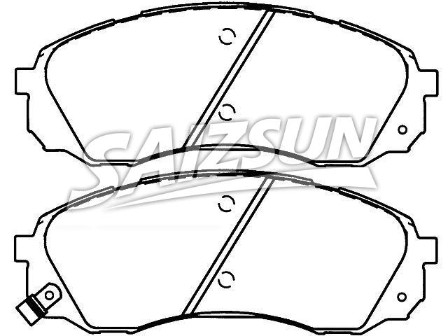 Brake Pad Set:58101-4DE00