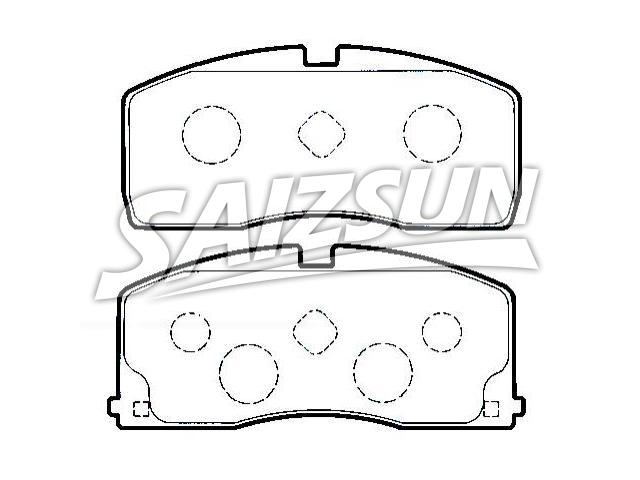 Brake Pad Set:04491-87720