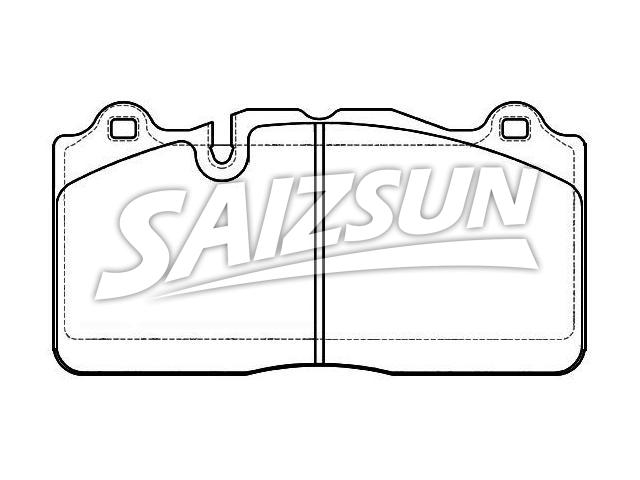 Brake Pad Set:19207042