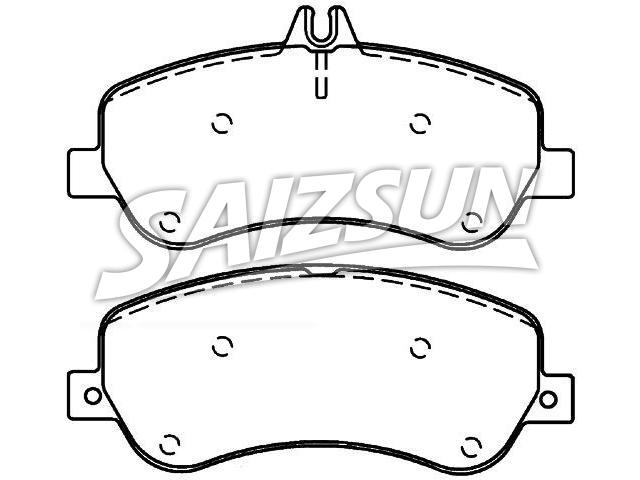 Brake Pad Set:005 420 48 20