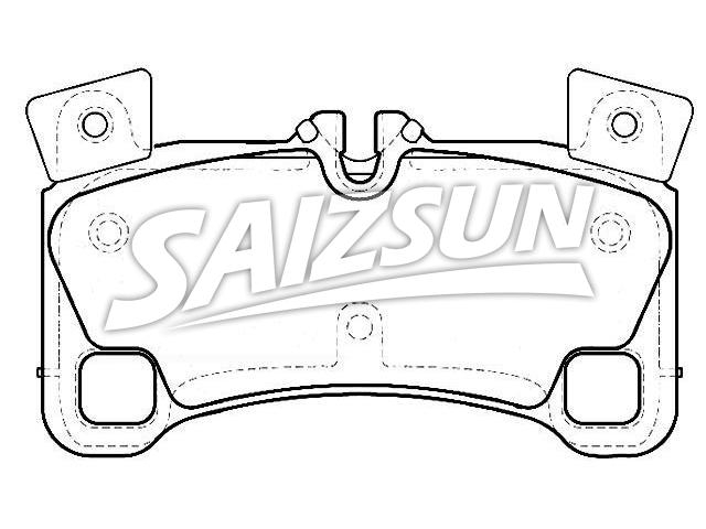 Brake Pad Set:7L0 698 451 E