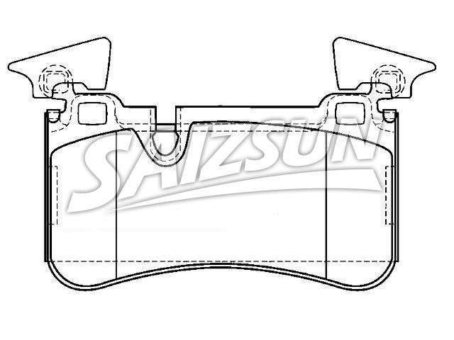 Brake Pad Set:005 420 25 20
