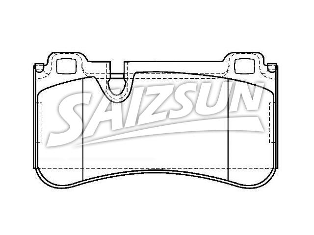 Brake Pad Set:005 420 22 20