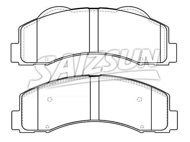 Brake Pad Set:AL3Z-2001-A