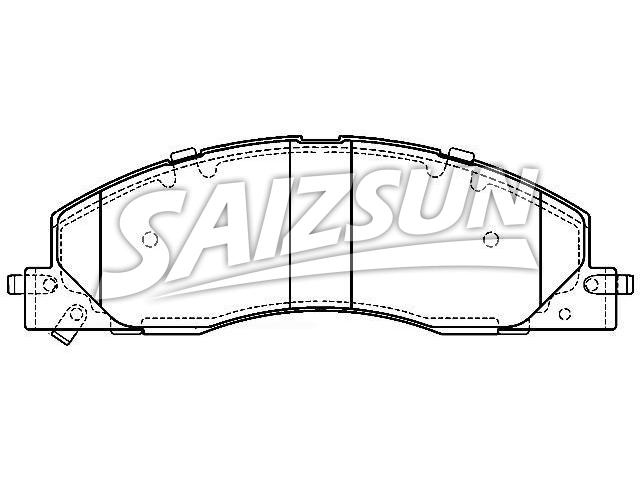Brake Pad Set:68049148AA