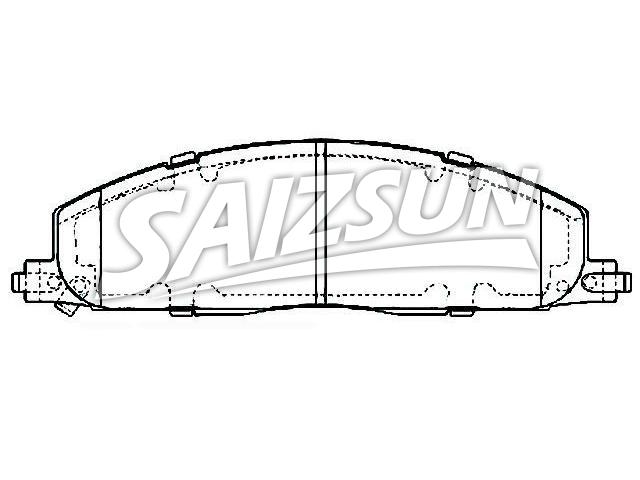 Brake Pad Set:68049158AA